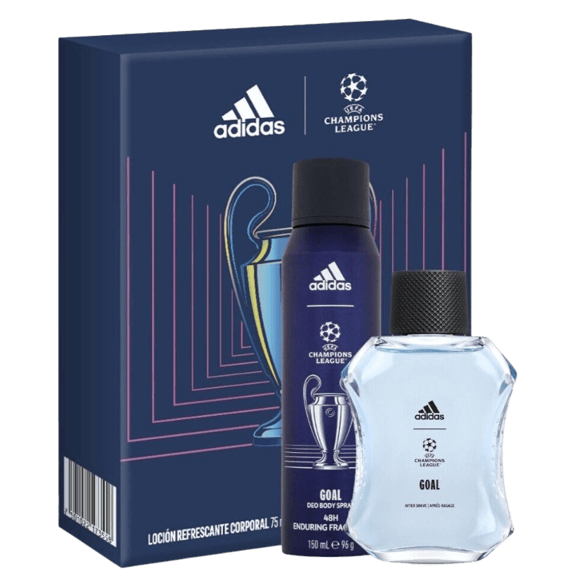 ADIDAS Dákova sada M 100 ml AS + 150 ml Spray UEFA