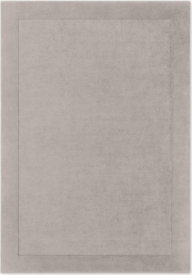 Šedý ručně tkaný koberec s příměsí vlny 80x150 cm Kari – Villeroy&Boch