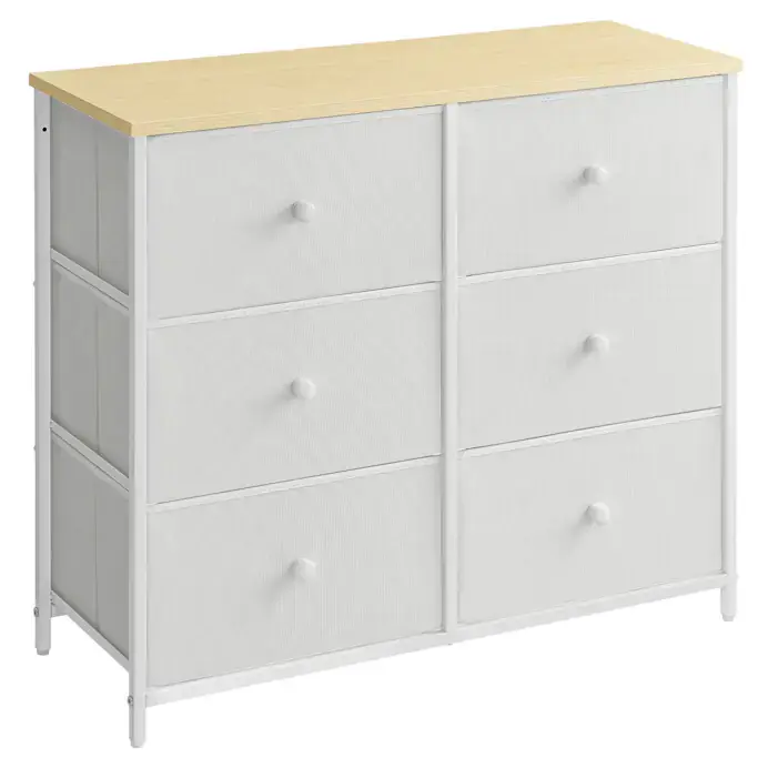 Autronic Regál/komoda AUK-E1032 WT - bílá