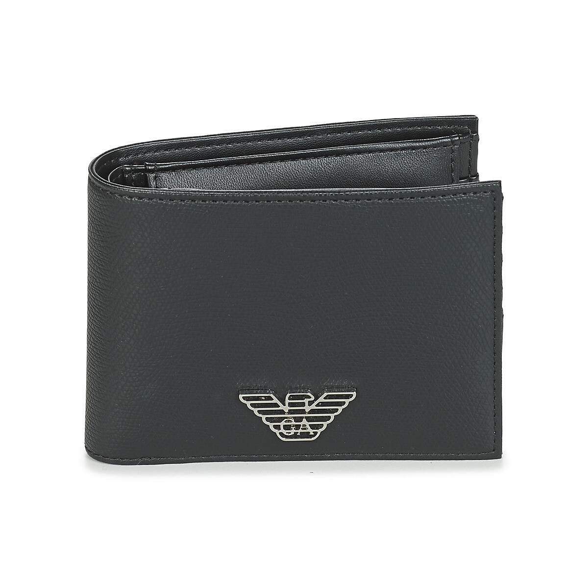 Emporio Armani  BUSINESS BI FOLD WALLET  Černá