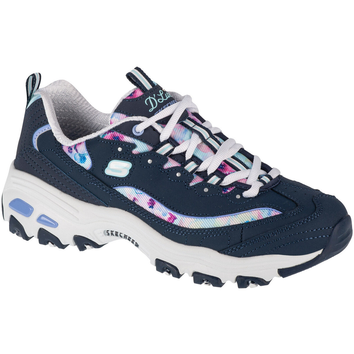 Skechers  D apos;Lites-Blooming Fields  Modrá