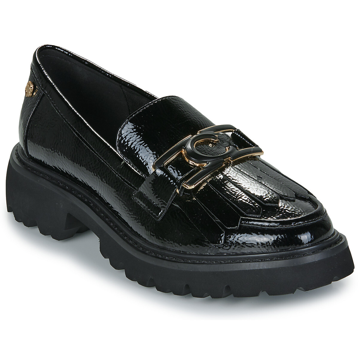 Carmela  162698-TAUPE-PATENT  Černá