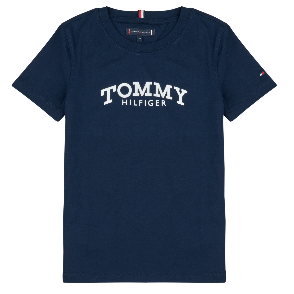 Tommy Hilfiger  MONOTYPE PRINT GRAPHIC T-SHIRT  Tmavě modrá