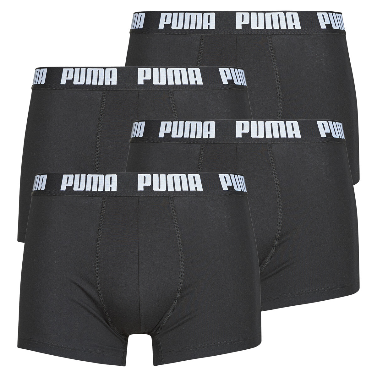 Puma  BOXER ECOM Pack de 4  Černá