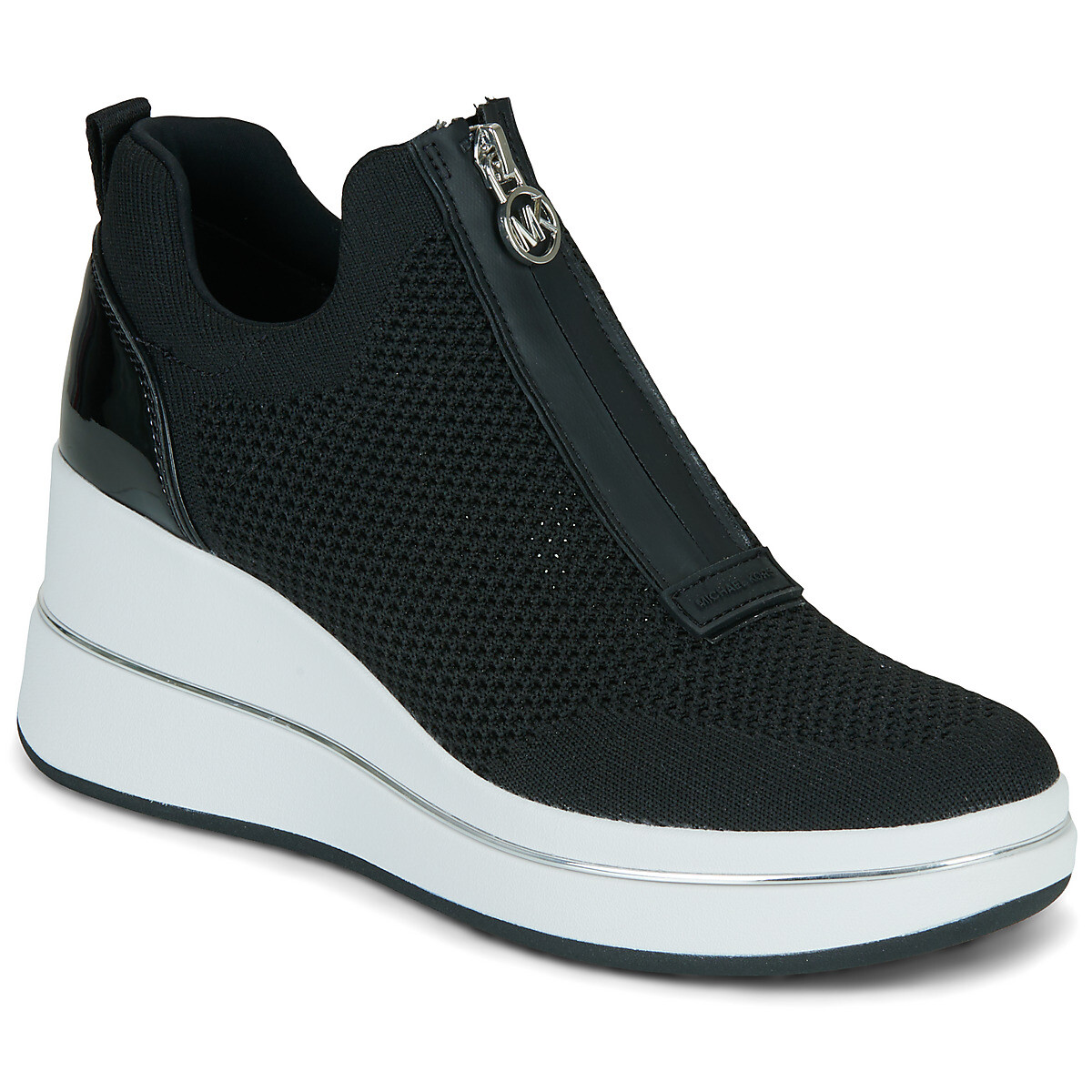 MICHAEL Michael Kors  EMMY WEDGE ZIP SLIP ON  Černá