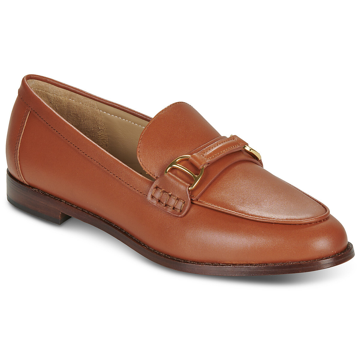 Lauren Ralph Lauren  TASHA LOAFER-FLATS-LOAFER  Hnědá
