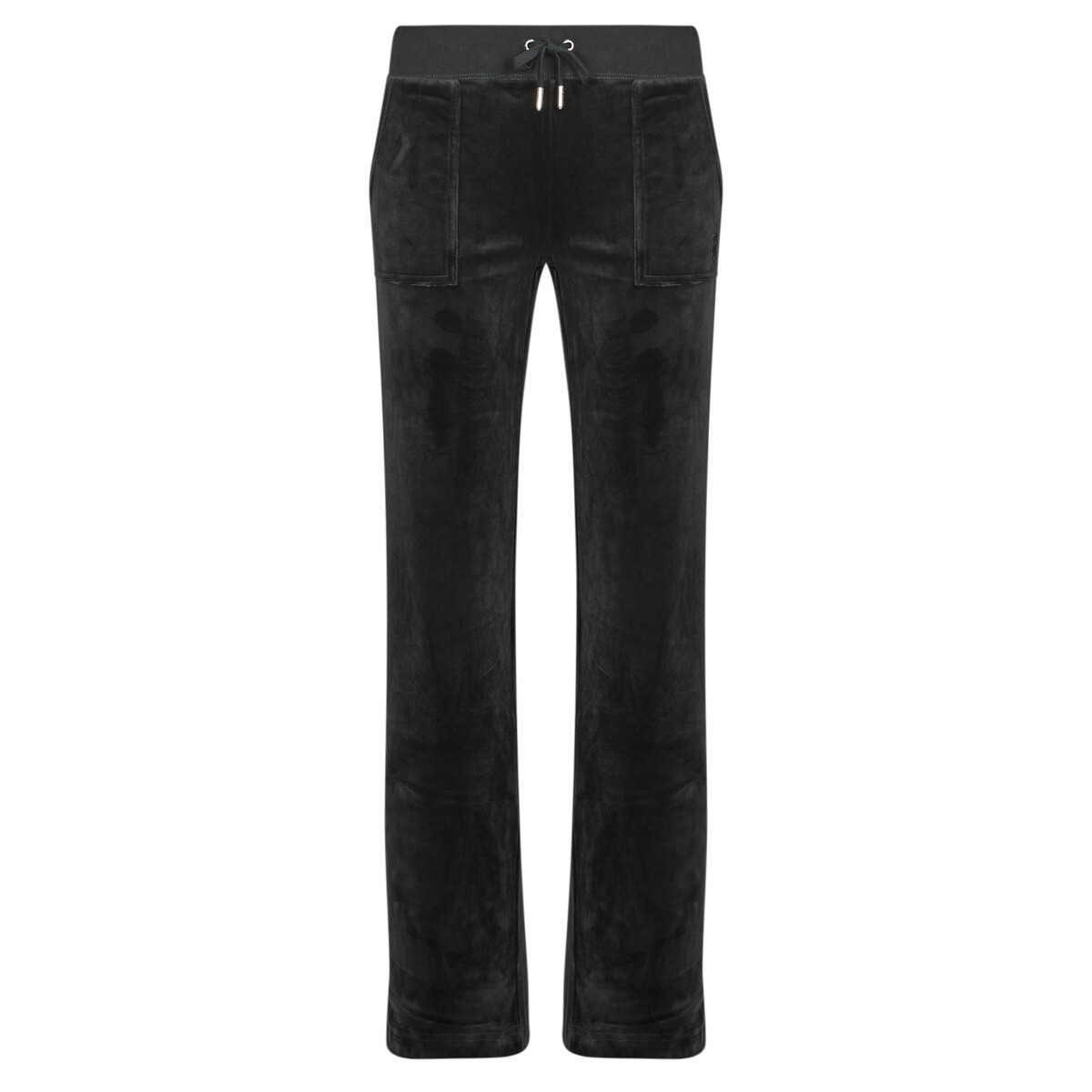 Juicy Couture  Del Ray Straight Leg Track Pant With Pocket  Černá