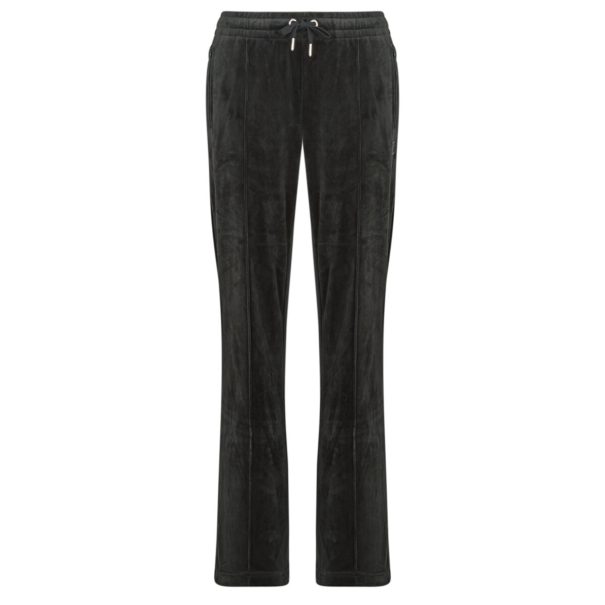 Juicy Couture  Tina Velour Track Pant With Diamante Branding  Černá