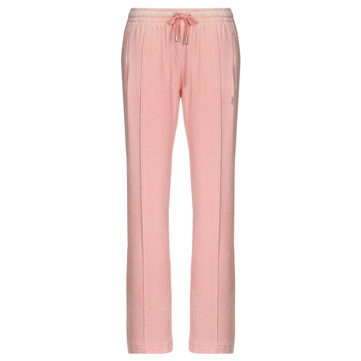 Juicy Couture  Tina Velour Track Pant With Diamante Branding  Růžová