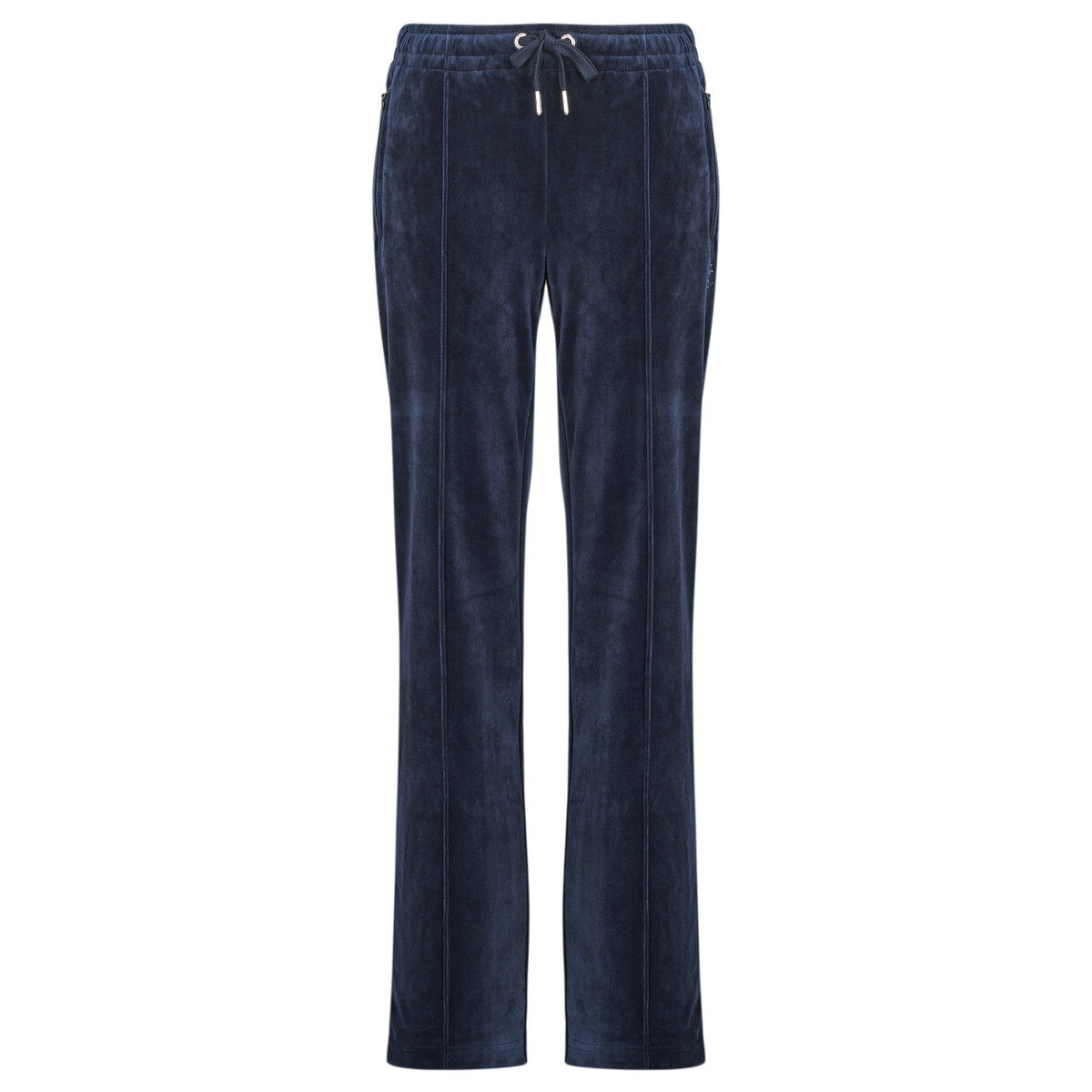 Juicy Couture  Tina Velour Track Pant With Diamante Branding  Tmavě modrá