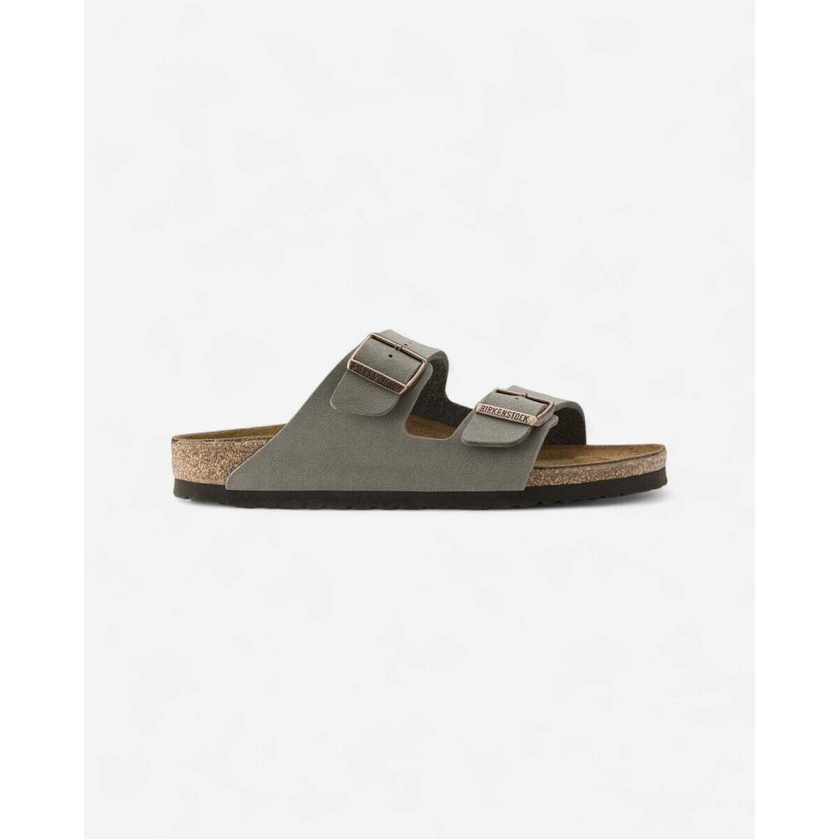 BIRKENSTOCK  Arizona Birkibuc Stone  Bílá