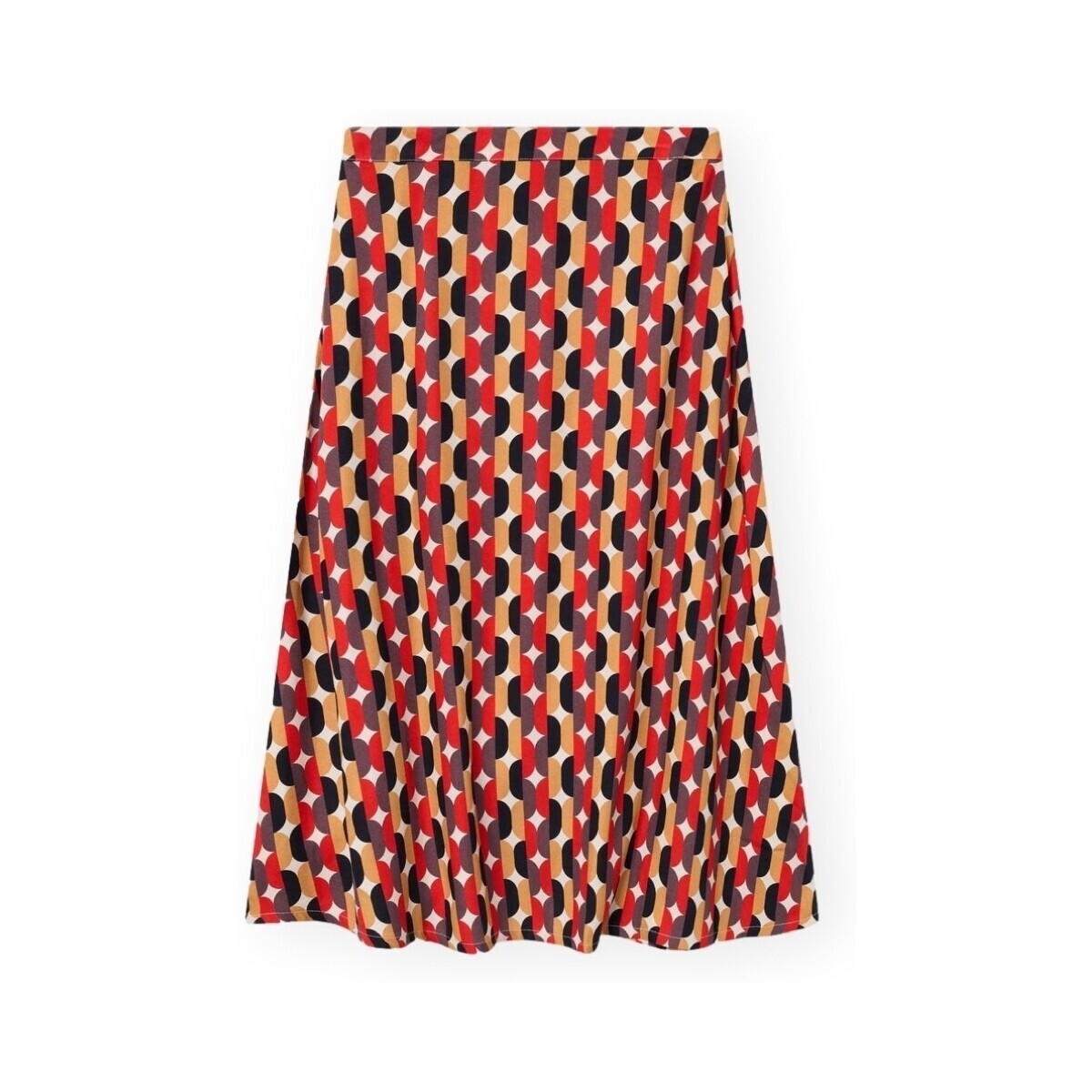 Compania Fantastica  COMPAÑIA FANTÁSTICA Skirt 43010 - Geometric 4  ruznobarevne