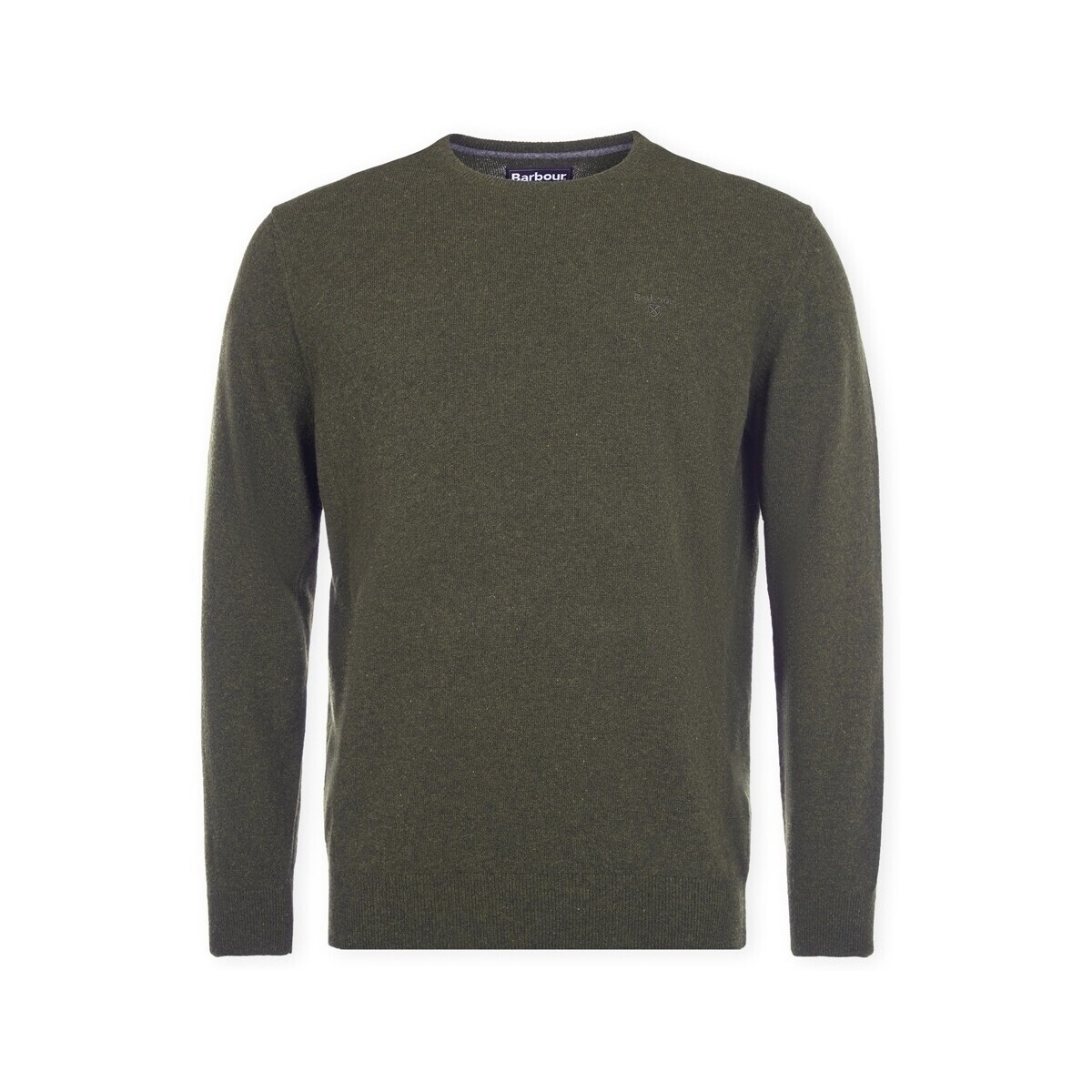 Barbour  Essential Crew Neck Jumper - Seaweed  Zelená
