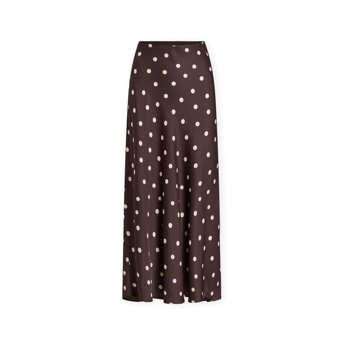 Vila  Noos Elette Skirt - Coffee Bean/Sandshell  Hnědá
