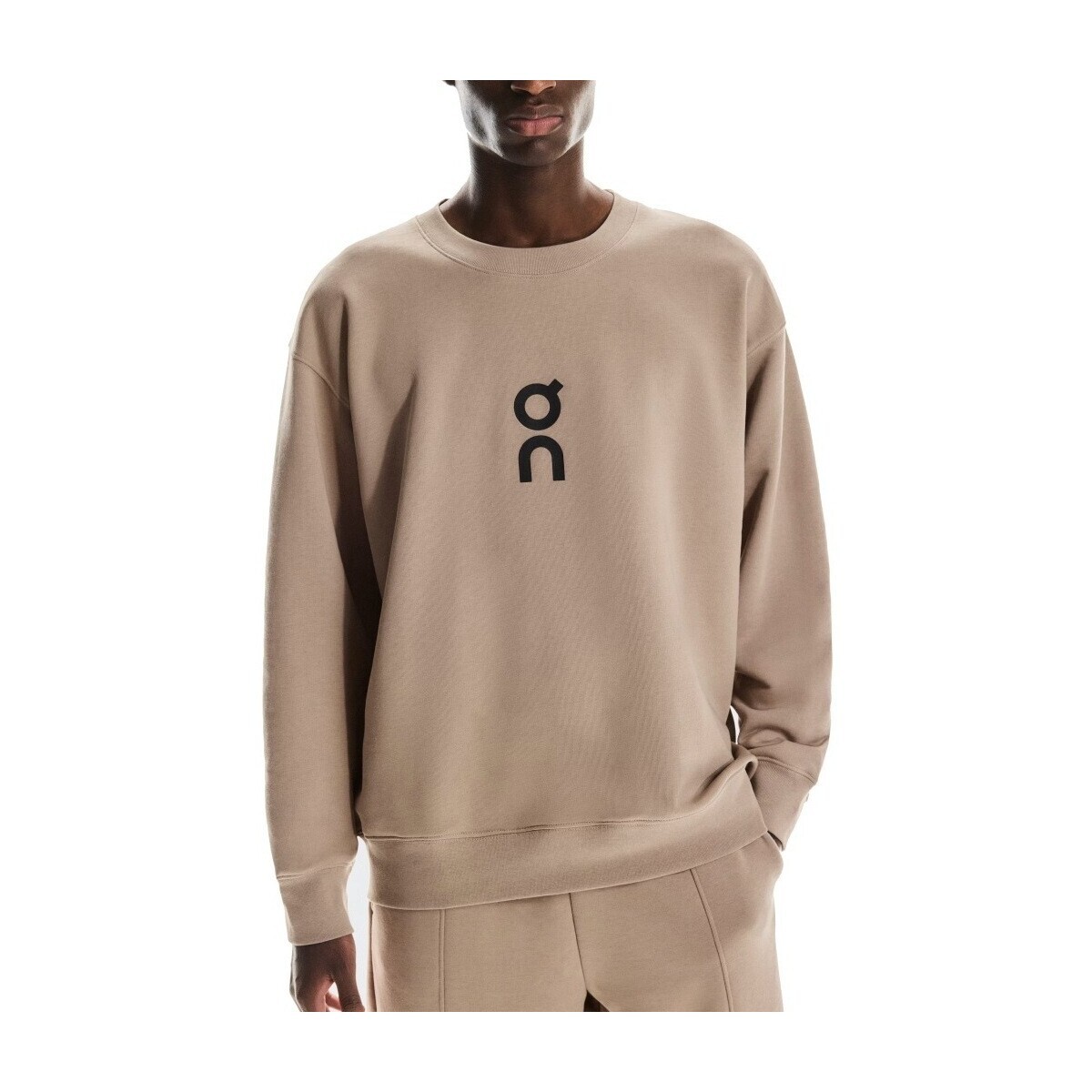 On Running  CLUB CREW M  Hnědá