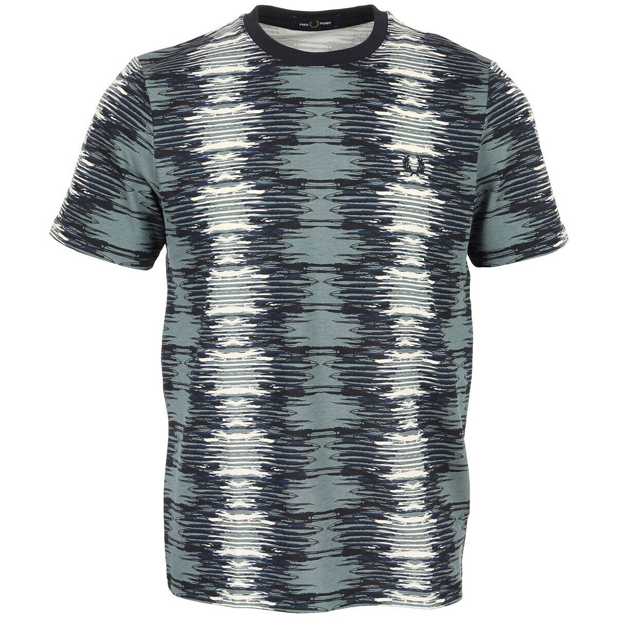 Fred Perry  Soundwave Glitch  Modrá