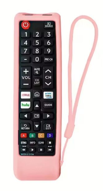 Eclipsera Silikonový obal AK59-00149A pro Samsung TV - Růžový