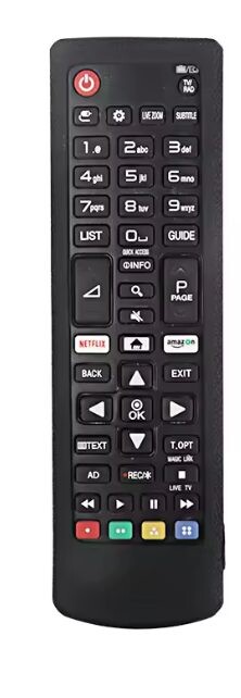 Eclipsera Silikonový obal ABK75095307 pro LG TV - Černý