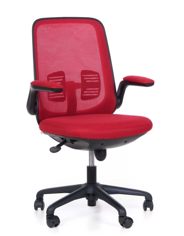 Kancelářská otočná židle Sego SIMPLE NEW - červená