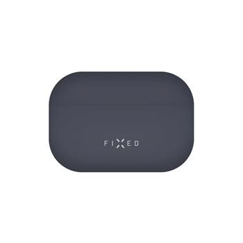 Ultratenké silikonové pouzdro FIXED Silky pro Apple AirPods Pro 3, modrá