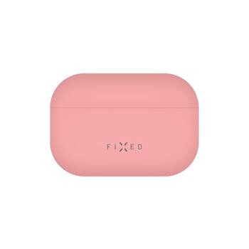 Ultratenké silikonové pouzdro FIXED Silky pro Apple AirPods Pro 3, růžová