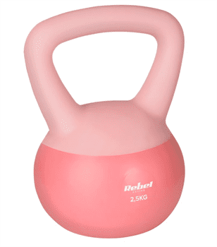 Kettlebell Soft Vinylový 2,5 kg REBEL ACTIVE RBA-2333-02.5