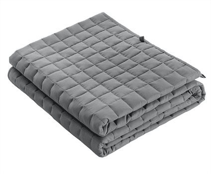 Zátěžová přikrývka antistresová 9 kg Rebel RBA-6014, 150 x 200 cm, šedá