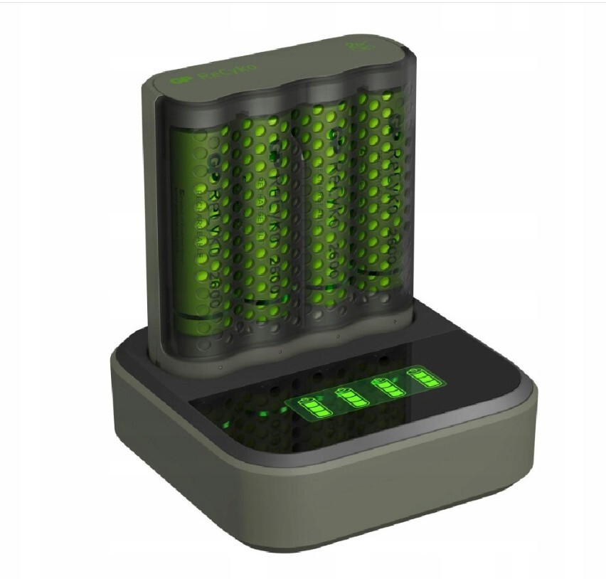 EMOS Nabíječka baterií GP ReCyko USB M451 + dokovací stanice + 4x AA 2600 B53457P