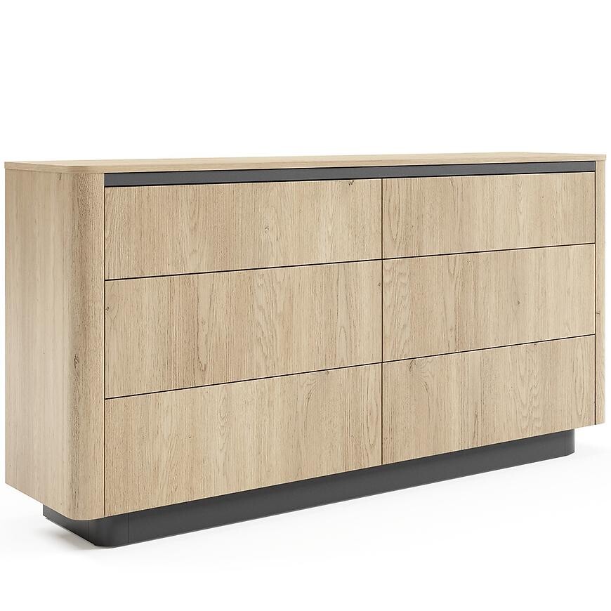 Komoda Torro D 163 6S dub cremona