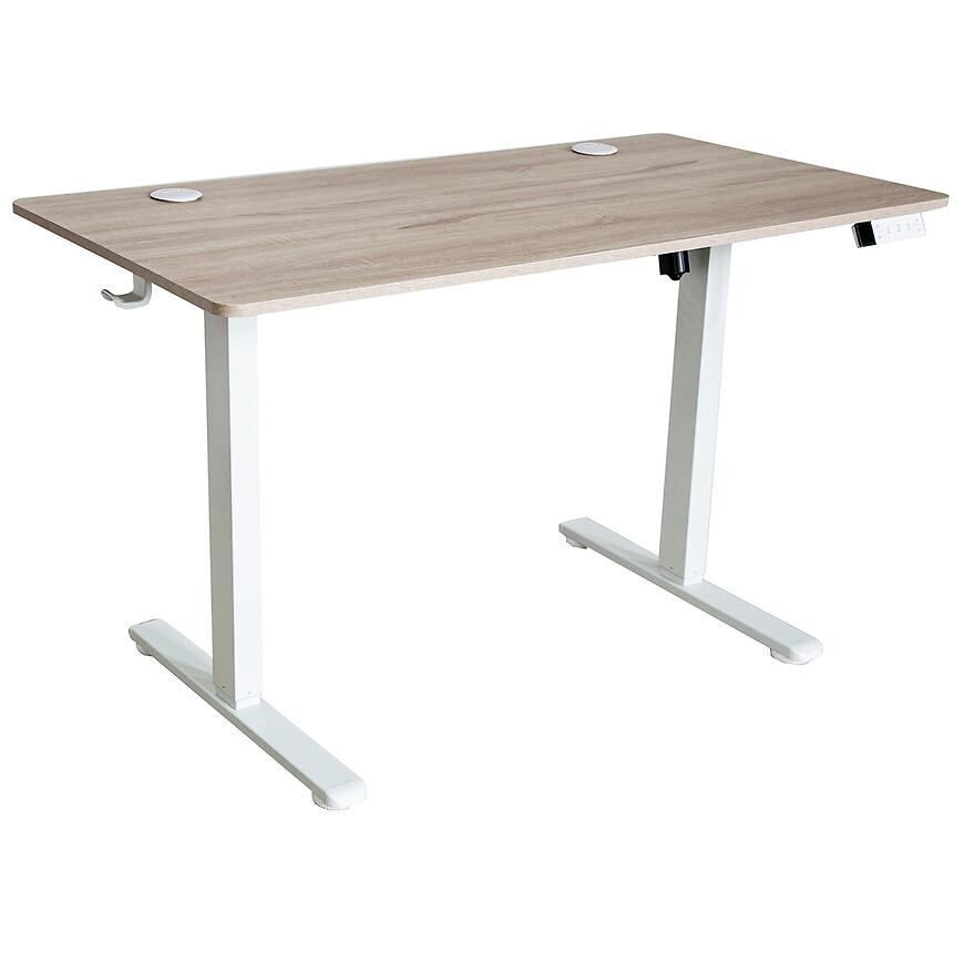 Elektrický stůl Seville 12531 sonoma/bílá