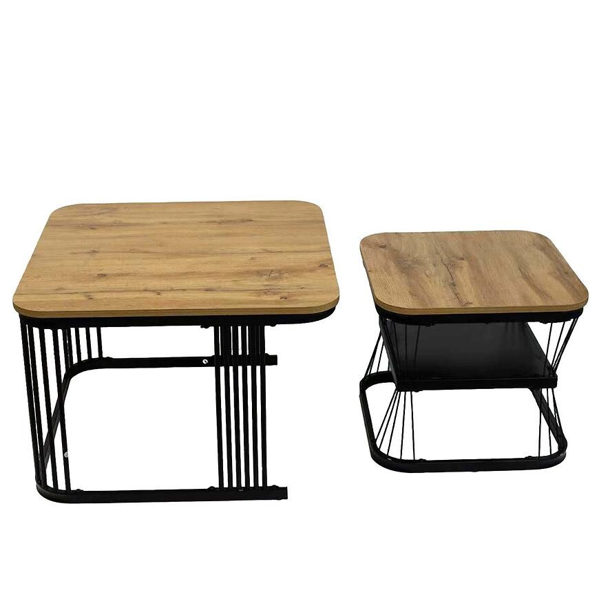 Konferenční stoleków PMC-2508 přírodní/černá