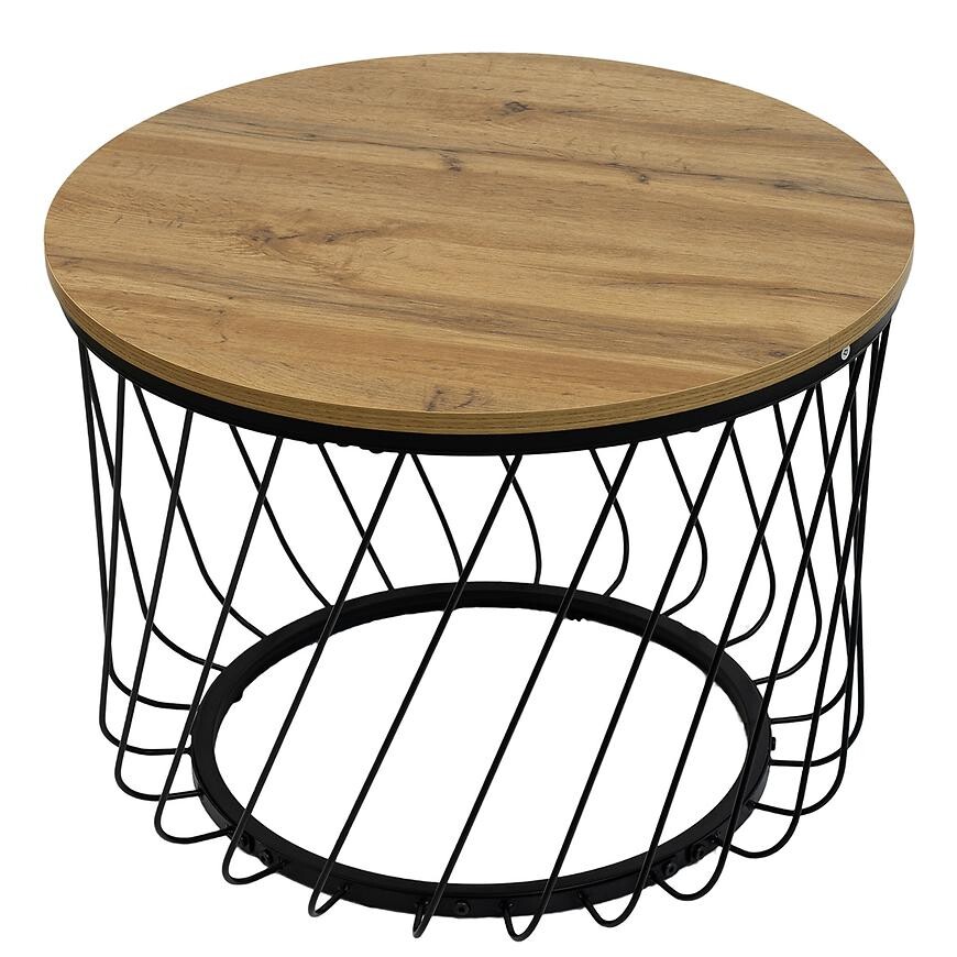 Konferenční stolek PMC-CT2516-2 přírodní/černá