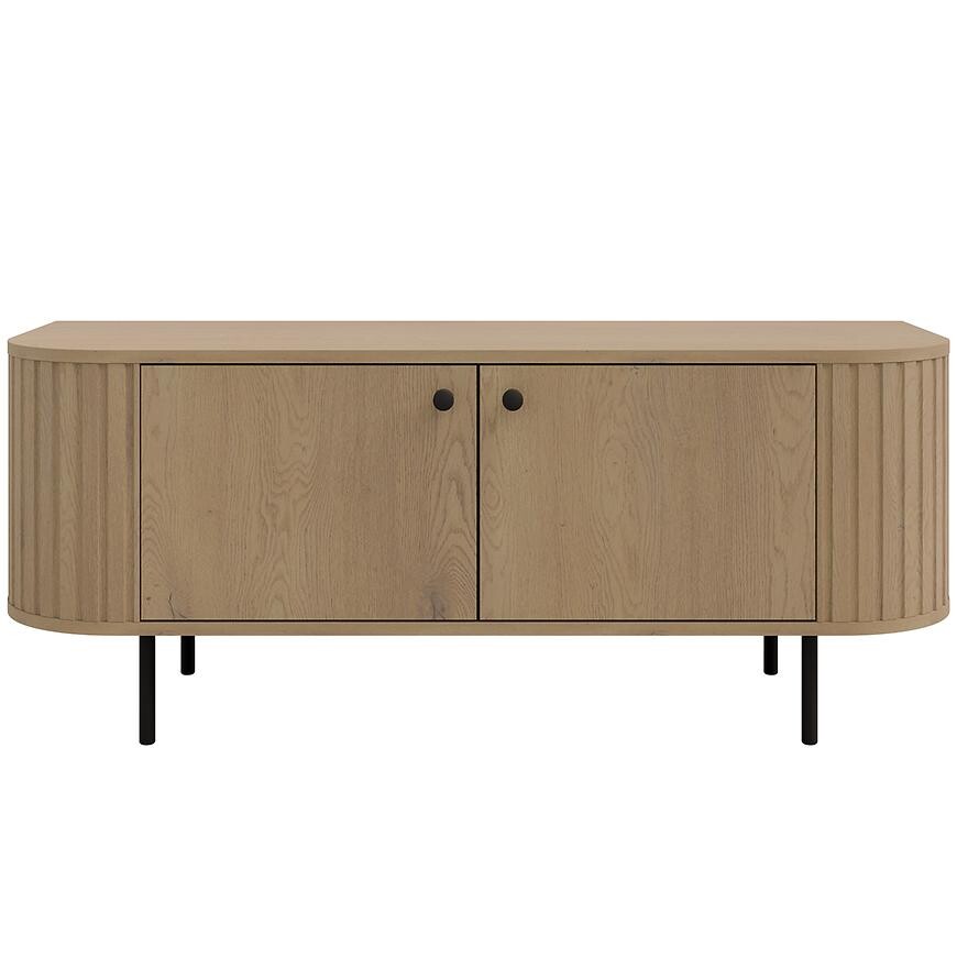 Tv stolek Ovalio 302 2F dub cremona