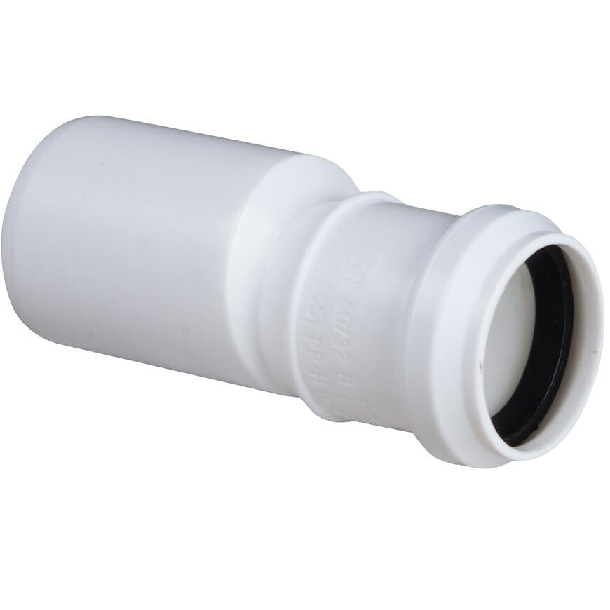 Redukce bílá 50/40 s těsněním