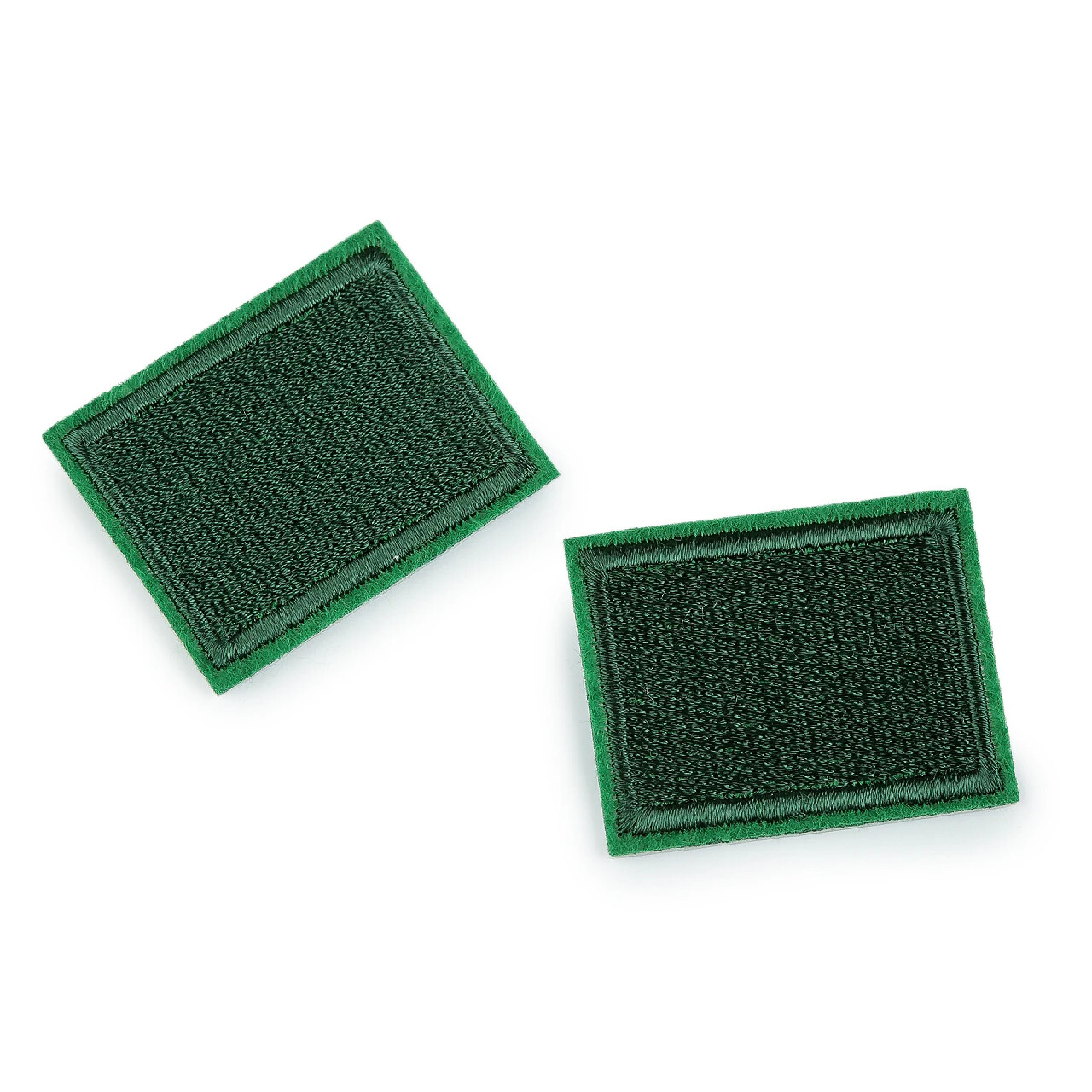 Nažehlovací záplata pro opravy dírek 3x4 cm - tmavě zelená