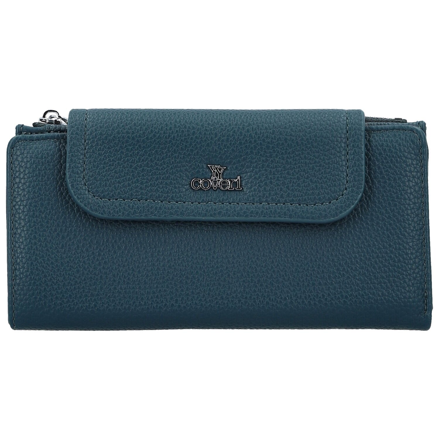 Trendy dámská koženková peněženka Coveri Elaya, modrá