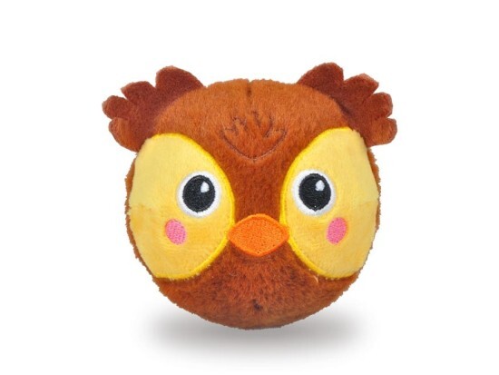 MFP Gifty Kuli Friends - Skákací plyšový míček - Owl - 1042768