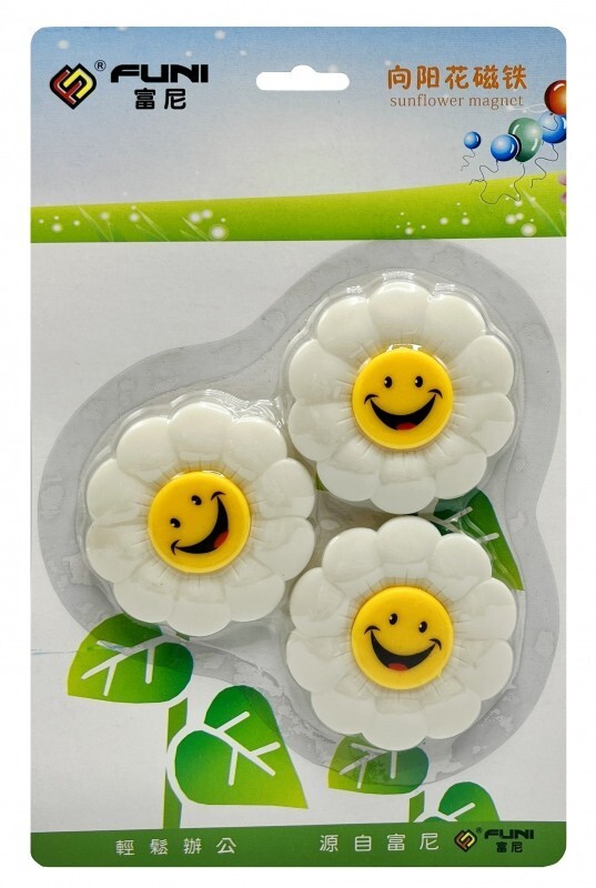 pkstar.cz Magnet květinka - 3 ks - PK19-37