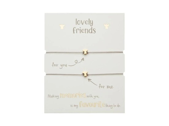 MFP Gifty - Lovely Friends náramek - Angel - zlatý - 1042801