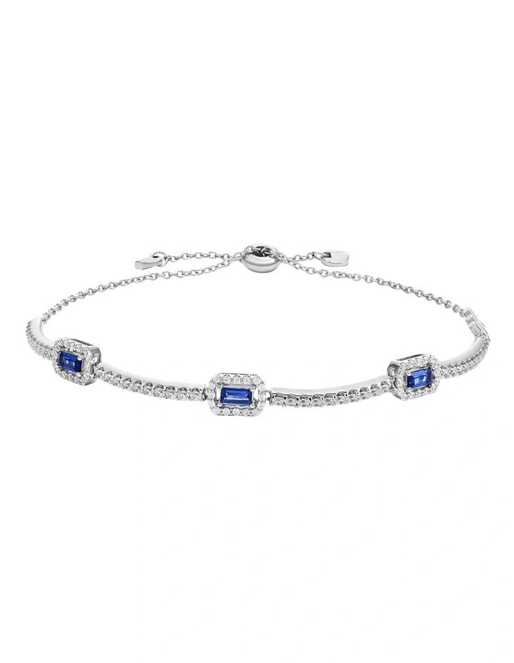 Michael Kors Módní stříbrný náramek s kubickými zirkony Kors MK MKC1821040