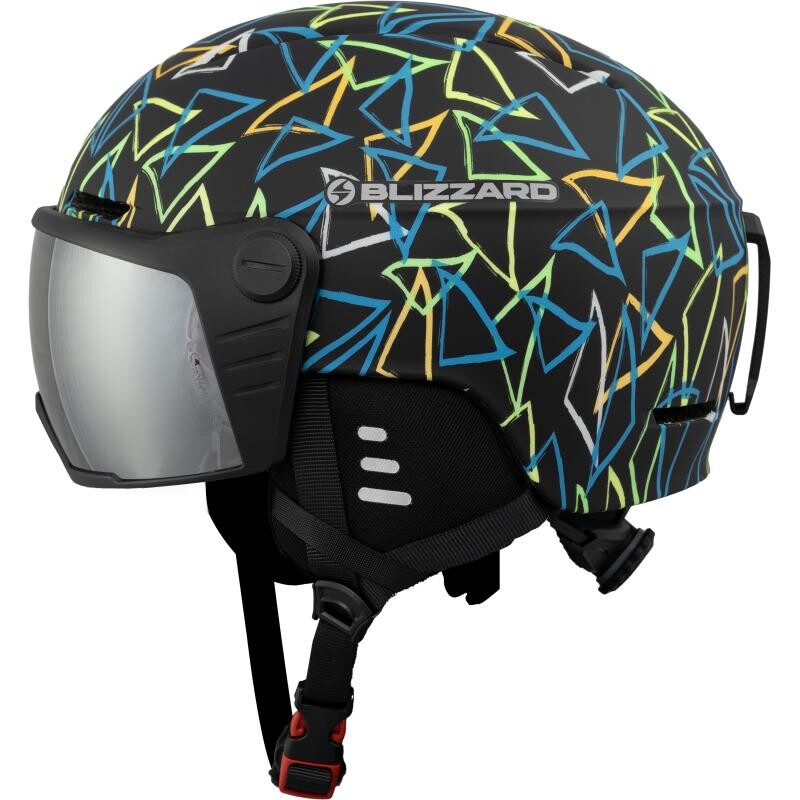 Blizzard Flash Visor junior black/multicolor