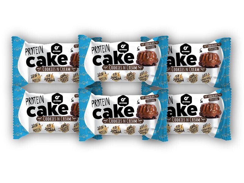 Go Fitness 6x Protein Cake MIX 50g