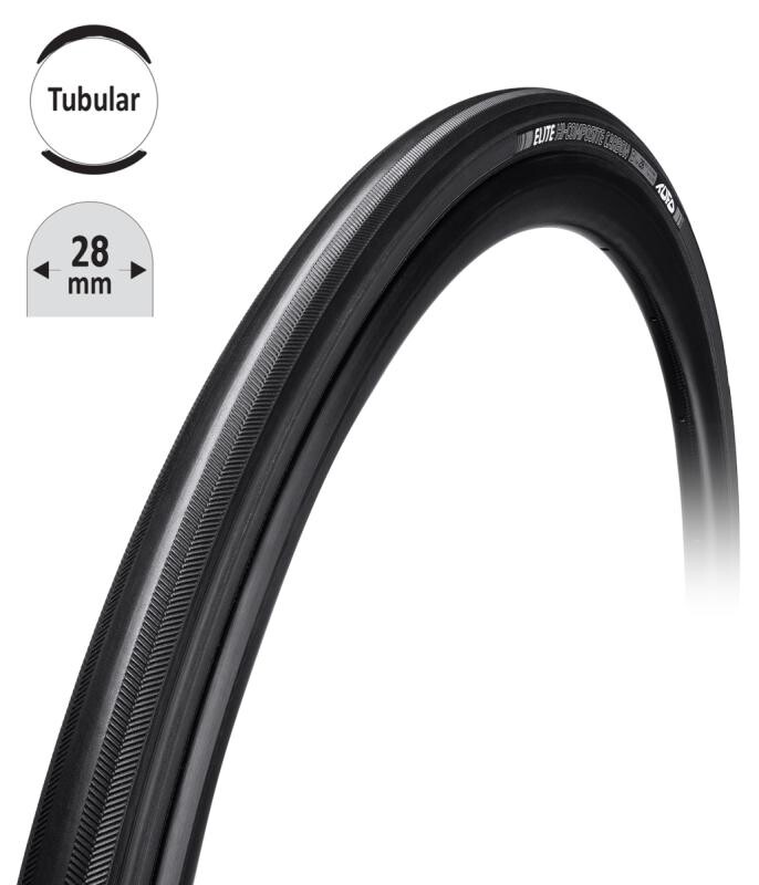 TUFO Galuska ELITE HiCC carbon 28 črn-črn 28