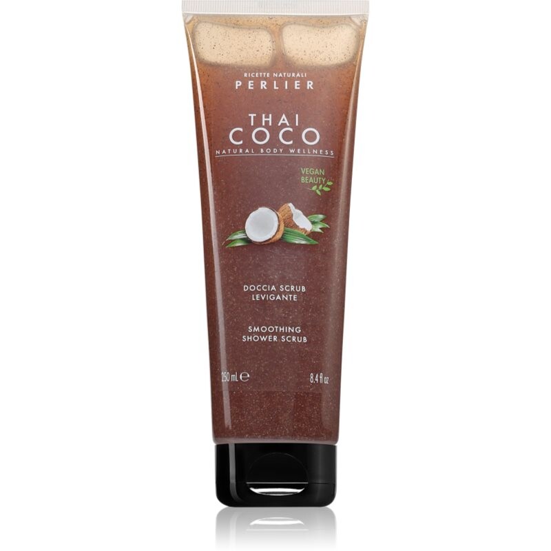 Perlier Thai Coco Smoothing Shower Scrub tělový peeling 250 ml