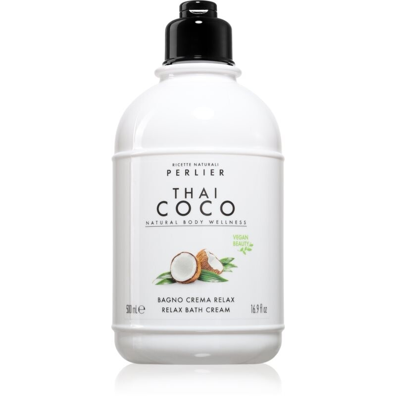 Perlier Thai Coco Relax Bath Cream relaxační krém do koupele 500 ml