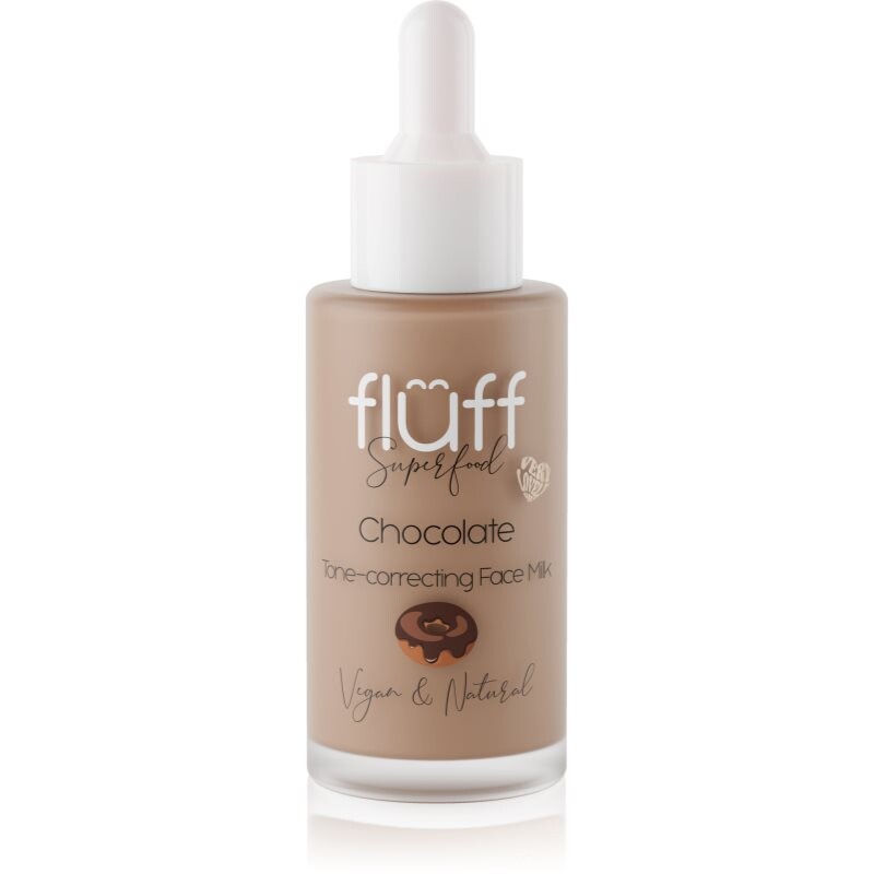 Fluff Chocolate pleťové mléko pro sjednocení barevného tónu pleti 40 ml