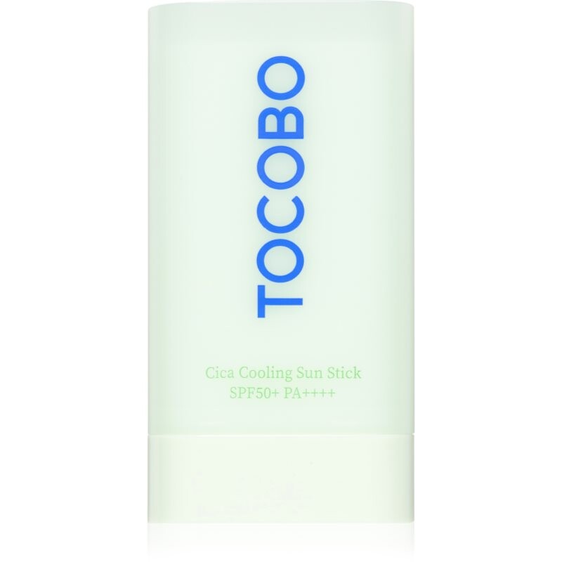 TOCOBO Cica Cooling Sun Stick ochranná hydratační tyčinka se zklidňujícím účinkem SPF 50+ 18 g