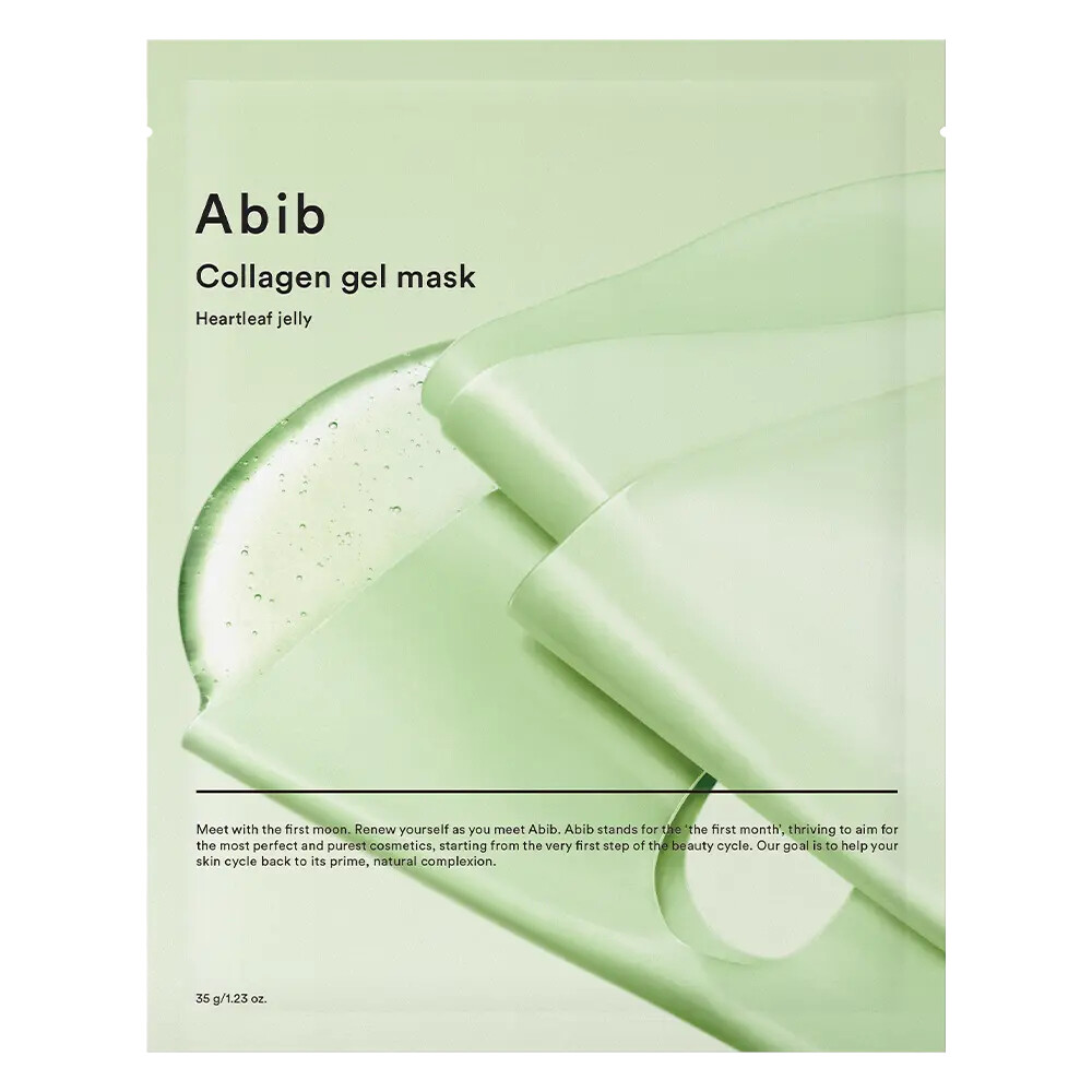 Abib Kolagenová plátýnková maska Heartleaf Jelly (Collagen Gel Mask) 35 g