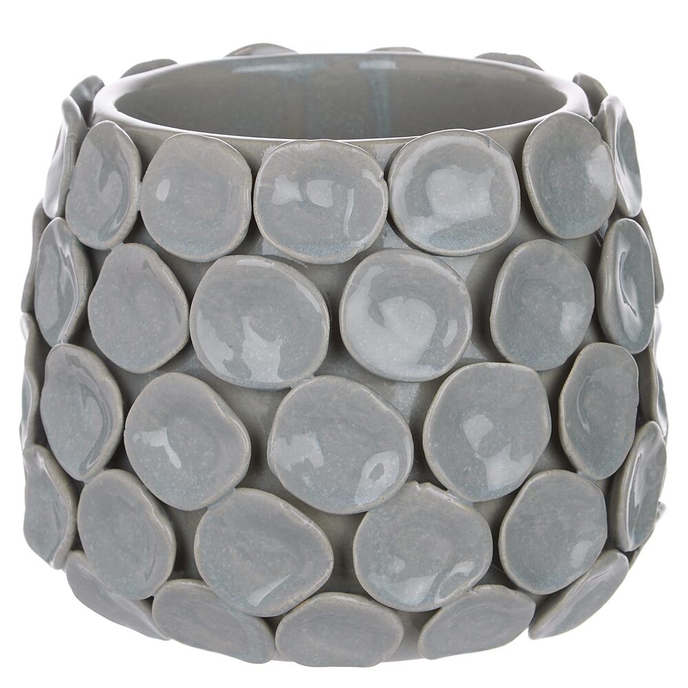 SKY Květináč 17 cm - modrozelená