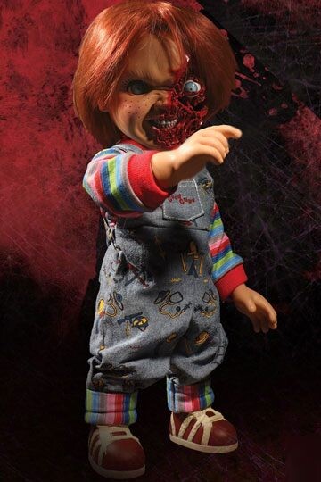 Mezco | Childs Play 3 - panenka Pizza Face Chucky 38 cm